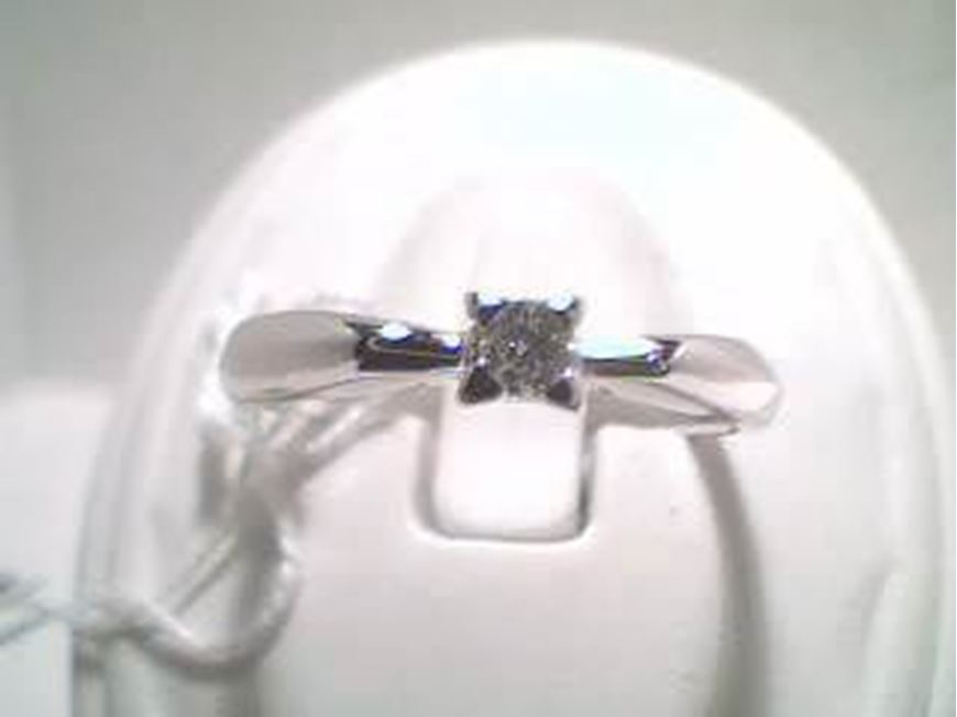 Foto de ANILLO ORO BLANCO 18 KTES CON DIAMANTE 0,08 CTS