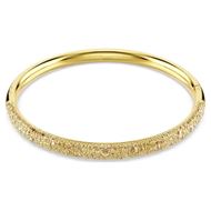 Foto de Brazalete Sublima baño tono oro pavé nieve color blanco talla M
