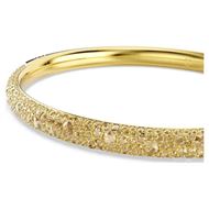 Foto de Brazalete Sublima baño tono oro pavé nieve color blanco talla M