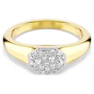 Foto de Anillo Dextera baño tono oro tallas mixtas color blanco Talla 58