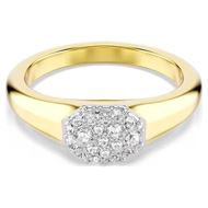 Foto de Anillo Dextera baño tono oro tallas mixtas color blanco Talla 52