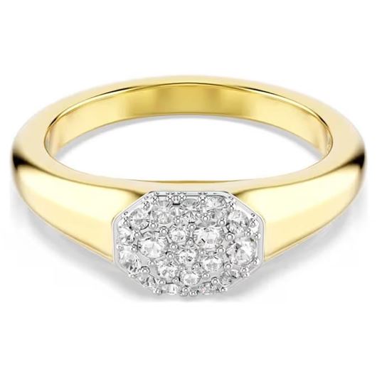 Foto de Anillo Dextera baño tono oro tallas mixtas color blanco Talla 52