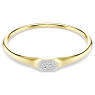 Foto de Brazalete Dextera baño tono oro color blanco talla M