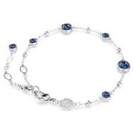 Foto de Pulsera Imber baño rodio talla redonda color azul