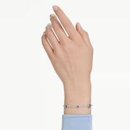 Foto de Pulsera Imber baño rodio talla redonda color azul