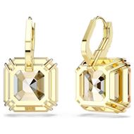 Foto de Pendientes Millenia baño tono oro tallas mixtas color caramelo y morado