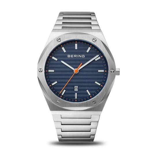 Foto de Reloj Classic acero y esfera azul 42mm