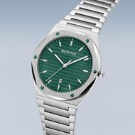 Foto de Reloj Classic acero y esfera verde 42mm