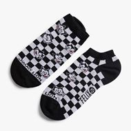 Foto de Calcetines Tobilleros Felix Check Negros Talla L