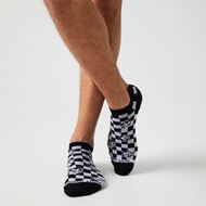 Foto de Calcetines Tobilleros Felix Check Negros Talla L