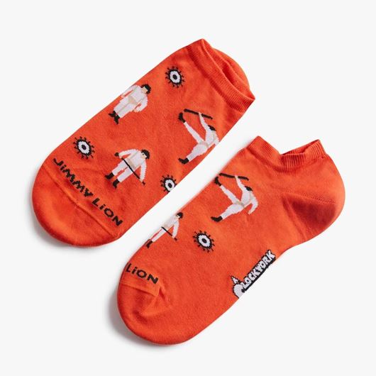 Foto de Calcetines Tobilleros Clockwork Orange Naranjas Talla L