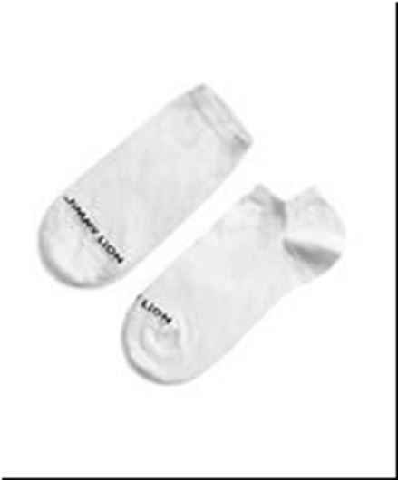 Foto de Calcetines Tobilleros Essential White L