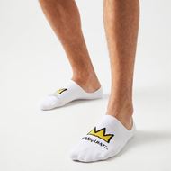 Foto de Calcetines Invisibles Basquiat Crown blanco L