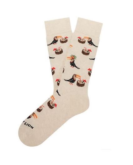 Foto de Calcetines Tropical Toucan beige L