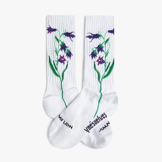 Foto de Calcetines Athletic Ynes Suelves Campanula blancos M