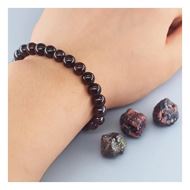 Foto de Pulsera piedra natural granate 6mm