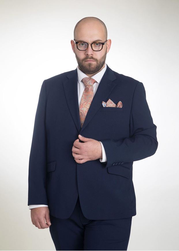 Foto de Traje Drop-4 azul marino