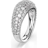 Foto de Anillo Sublima pavé baño rodio talla 55