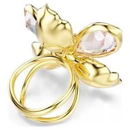 Foto de Anillo Idlyllia anillo flor multicolor baño oro