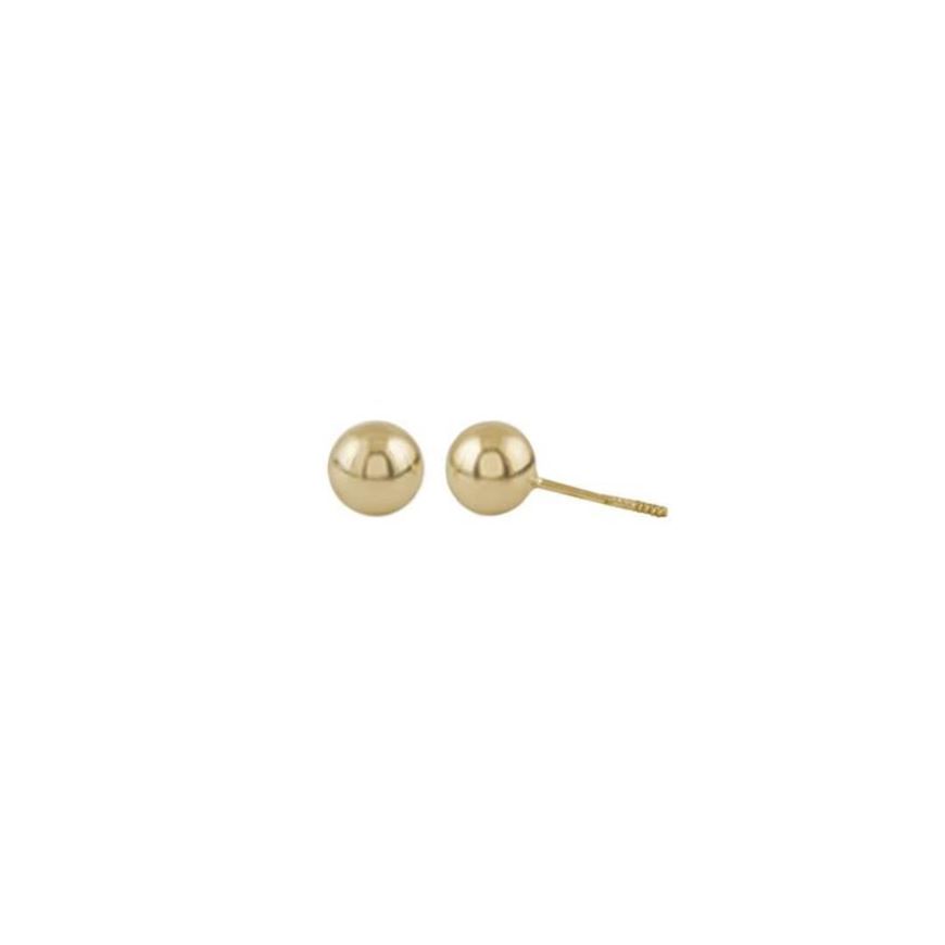 Foto de Pendientes bolas 5mm de oro amarillo 18kt