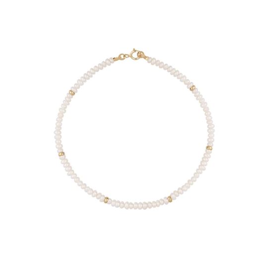 Foto de Pulsera Chic perlas mini en oro amarillo 18kt