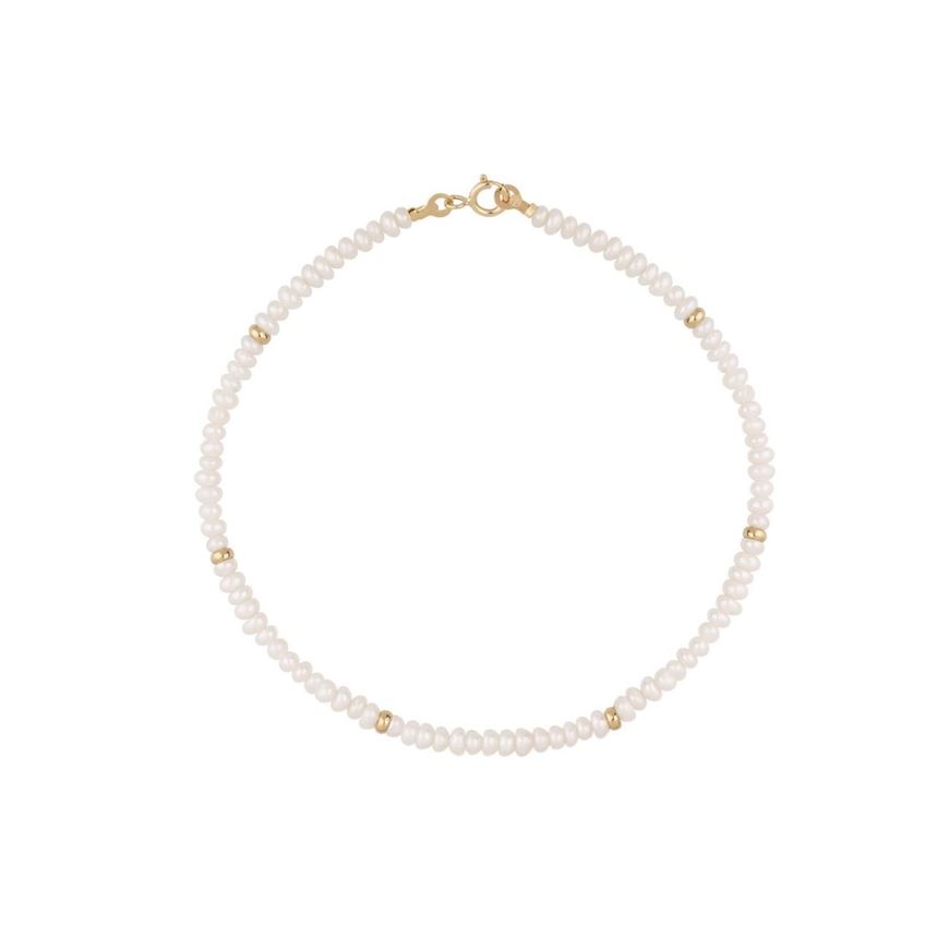 Foto de Pulsera Chic perlas mini en oro amarillo 18kt