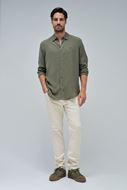 Foto de Camisa verde caqui regular fit