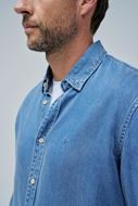 Foto de Camisa Denim light wash en Liocel 100%