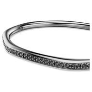 Foto de Brazalete Dextera Forma octagonal, Talla redonda, Blanco, Baño de rutenio Talla L