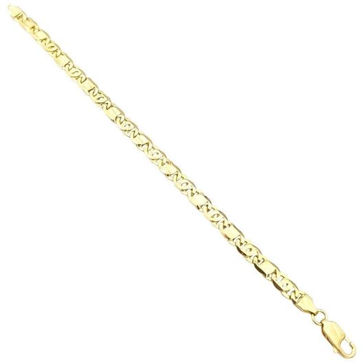 Foto de Pulsera oro amarillo 18kt, eslabón fantasía grosor 6,50mm