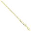 Foto de Pulsera oro amarillo 18kt, eslabón fantasía grosor 6,50mm