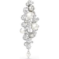 Foto de Broche Constella cristales talla redonda y perlas 