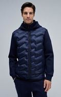 Foto de Chaqueta acolchada con cremallera color azul