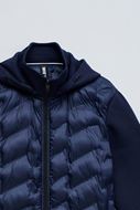 Foto de Chaqueta acolchada con cremallera color azul