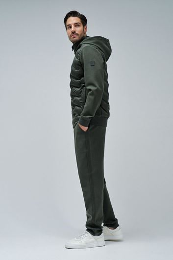 Foto de Chaqueta acolchada con cremallera color verde