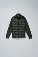 Foto de Chaqueta acolchada con cremallera color verde