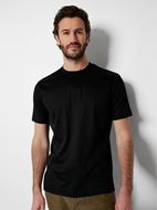Foto de Camiseta manga corta cuello redondo negra
