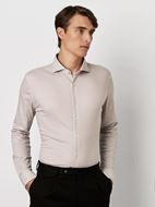 Foto de Camisa Essential Hai estampado pata de gallo gris