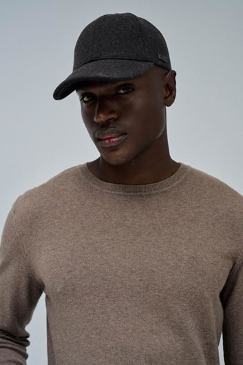 Foto de Gorra de lanilla gris