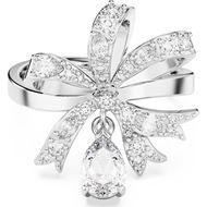 Foto de Anillo cocktail Volta con lazo blanco Talla 55