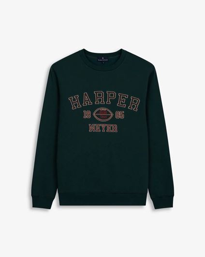 Picture of Sudadera Rugby verde botella