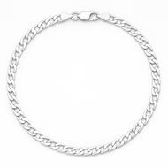 Foto de Cadena de oro blanco 18kt, 60cm lontitud
