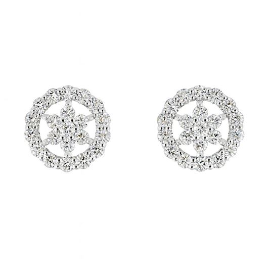Foto de PENDIENTES ORO BLANCO