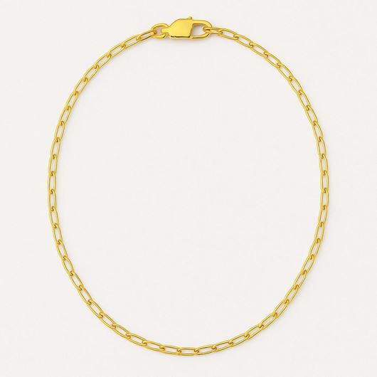 Foto de Cadena de  oro amarillo 18kt, lontigud 60cm