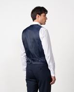 Foto de Chaleco de Vestir Azul Royal para Hombre Slim Fit