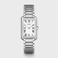 Picture of Reloj Cluse Belisenna de acero, color blanco y plateado.