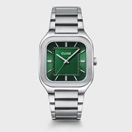 Foto de Reloj Cluse Quadrus Acero, Color Verde, Plata