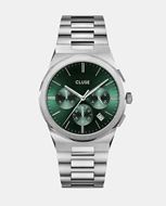 Foto de Reloj de hombre Vigoureux Chrono acero y verde