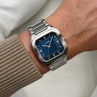 Foto de Reloj Cluse Quadrus Acero, Color Azul, Plata