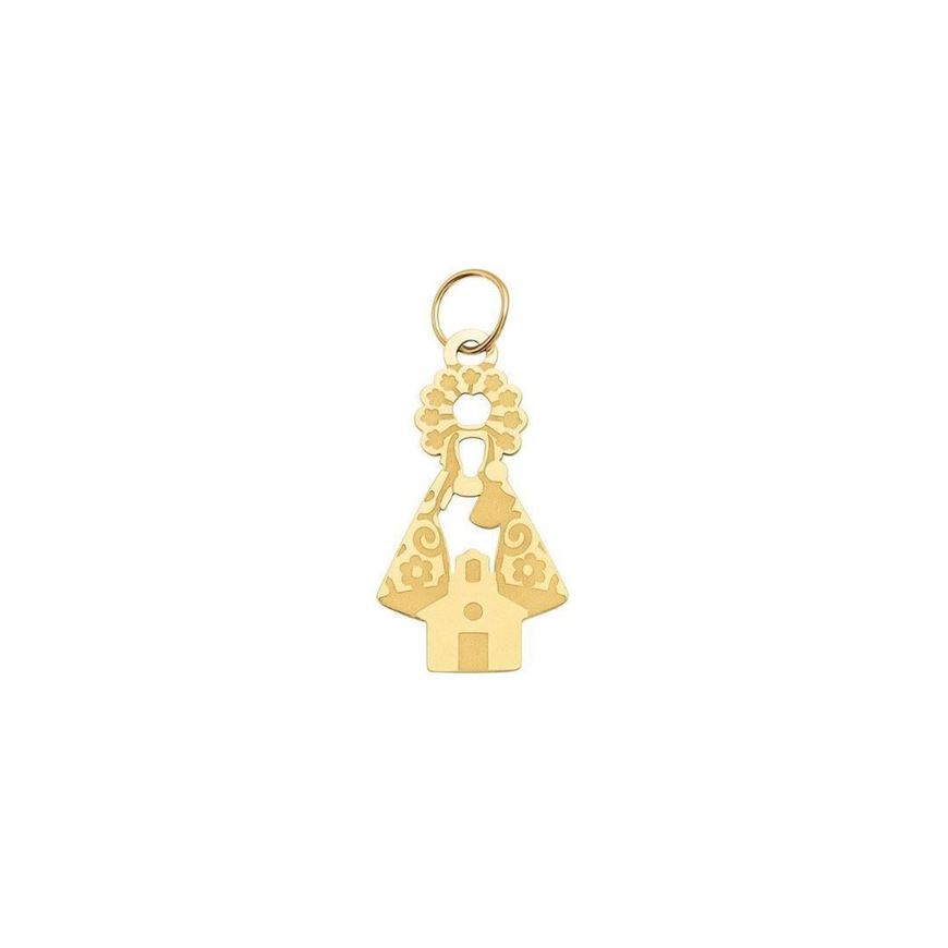 Foto de Colgante Virgen de Loreto de Jávea 15mm en Oro Amarillo 18kt